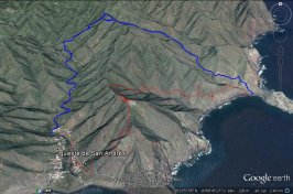 Itinerario hacia Antequera Tenerife